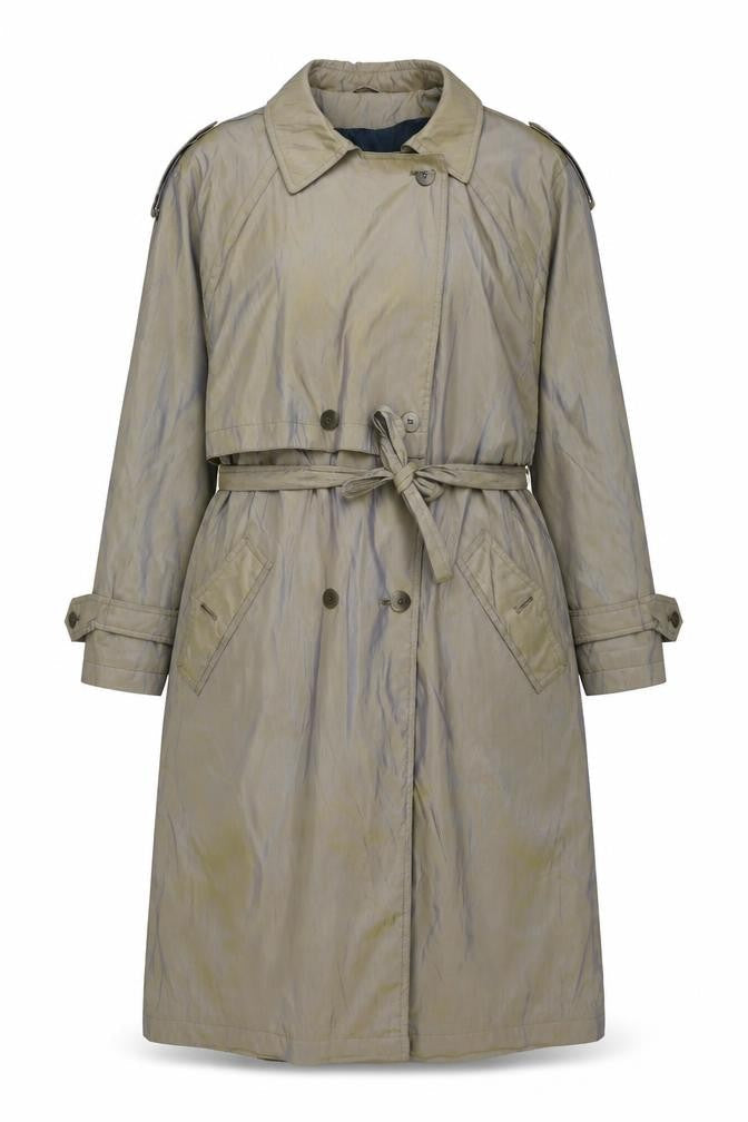 Hamells Women's Beige Trench Coat Size 14 Classic