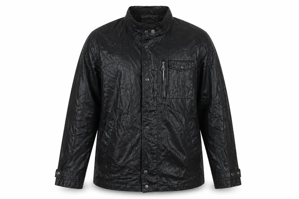 Jupiter Men's Black Windbreaker Jacket M