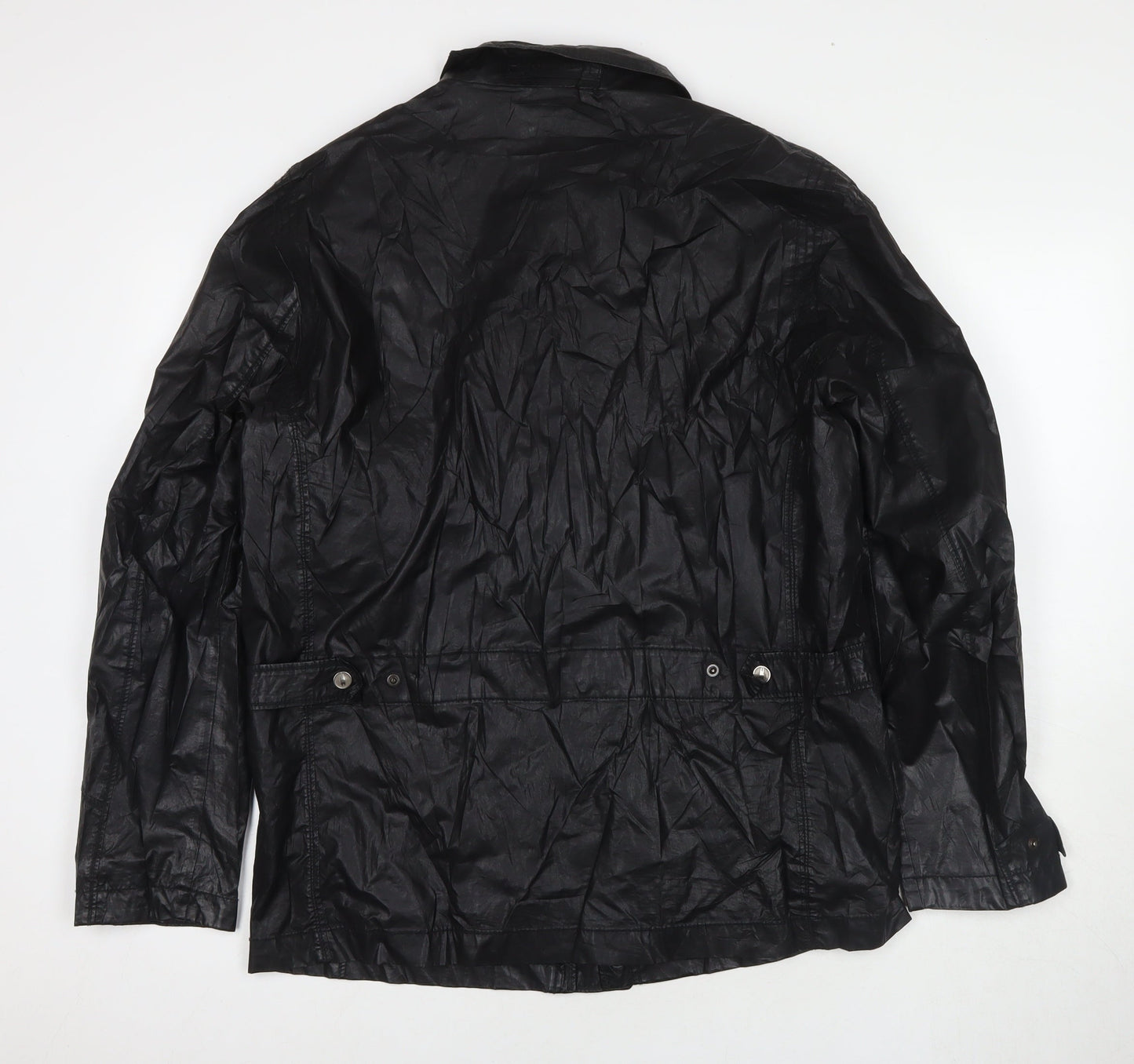 Jupiter Men's Black Windbreaker Jacket M