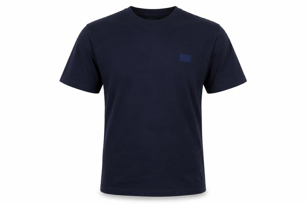 Lee Men's Navy Crew Neck T-Shirt - Large