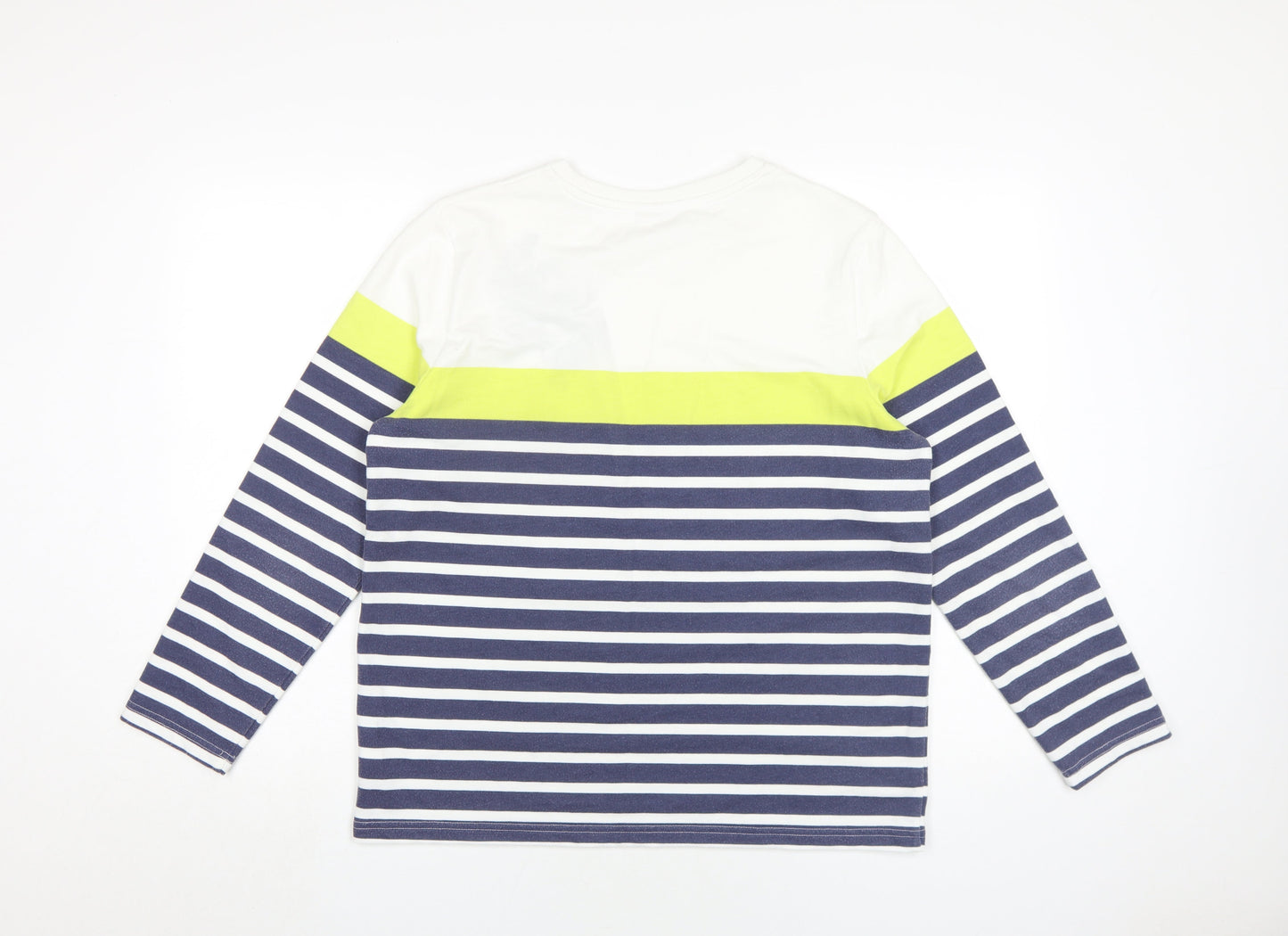Damart Women's Multicoloured Striped Jersey T-Shirt
