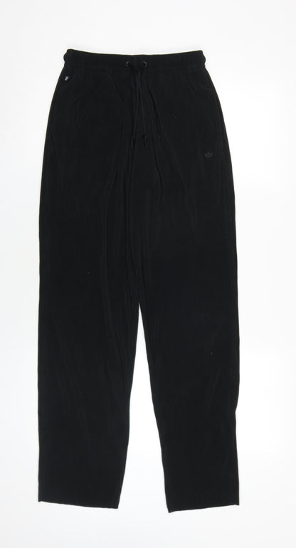 Additional front view of Adidas Women's Black Jogger Trousers XS