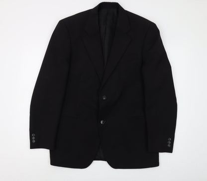 Farah Men's Black Blazer Size 38 - Formal Classic