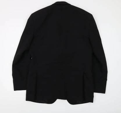 Farah Men's Black Blazer Size 38 - Formal Classic