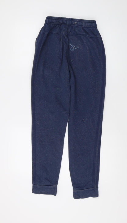 Adidas Womens Blue Jogger XS with Elastic Waist