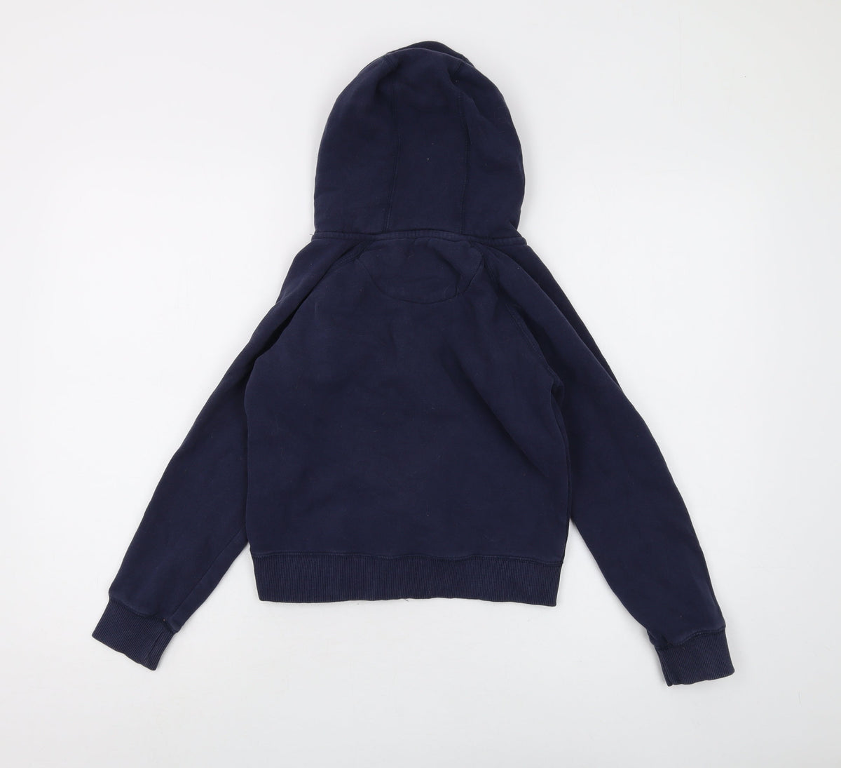 Back view of SoulCal boys’ blue full zip regular fit hoodie