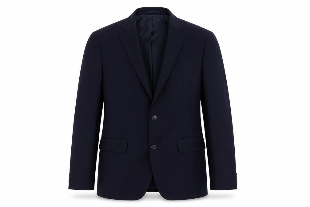 Moss 1851 Men's Blue Blazer 42 Regular Fit Formal