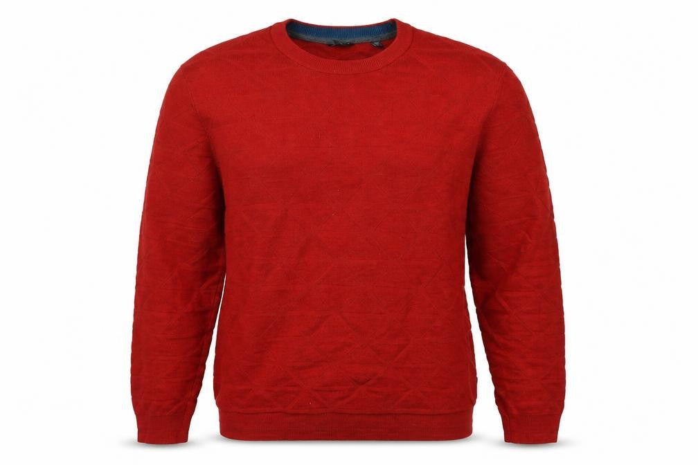 Ted Baker Men's Red Pullover Jumper Size 10
