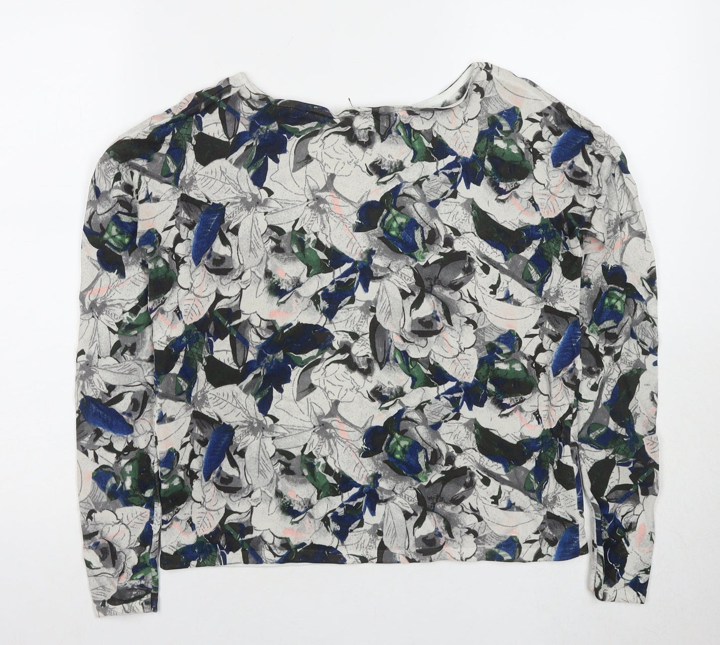Warehouse Women's Multicoloured Floral Pullover Jumper Size 6