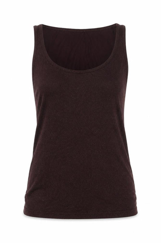 Mint Velvet Women's Brown Sleeveless Tank - Size 12