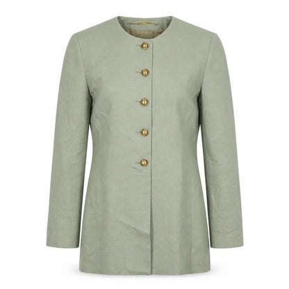 Viyella Women's Green Jacket Size 8