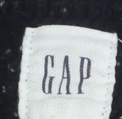 Gap Men's Black Pullover Jumper L, Cotton Wool Blend