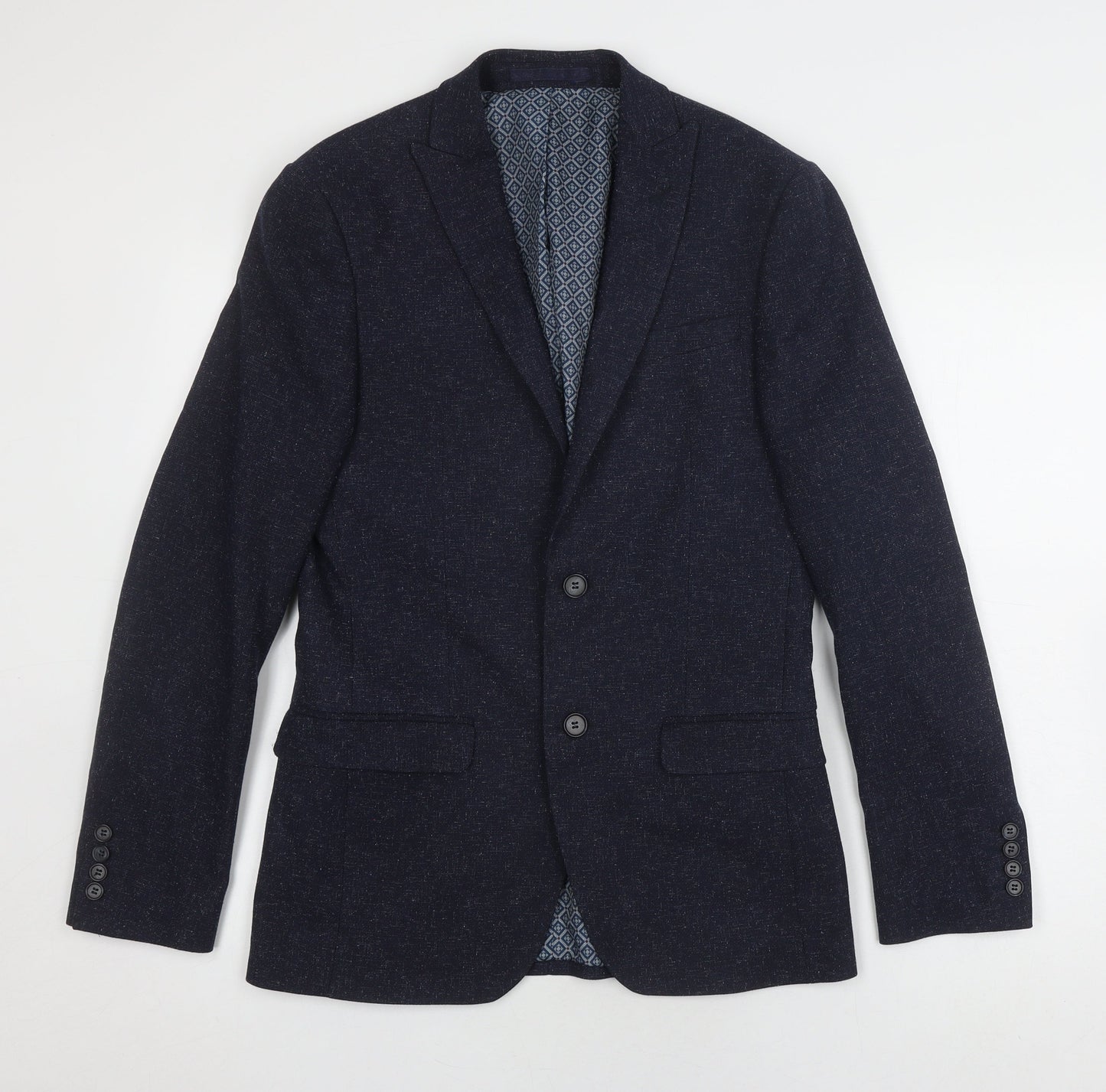 Limehaus Men's Blazer Black 36in Regular Formal