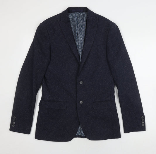 Limehaus Men's Blazer Black 36in Regular Formal