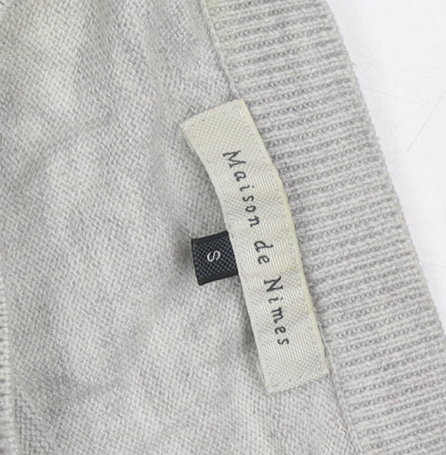 Maison de Nimes Women's Grey Pullover Jumper, Size S