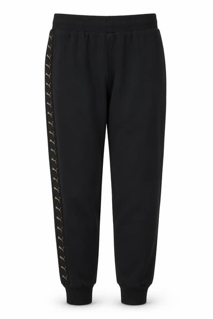 Front view of Puma Women's Black Jogger Trousers, size 12, - Gym Ready