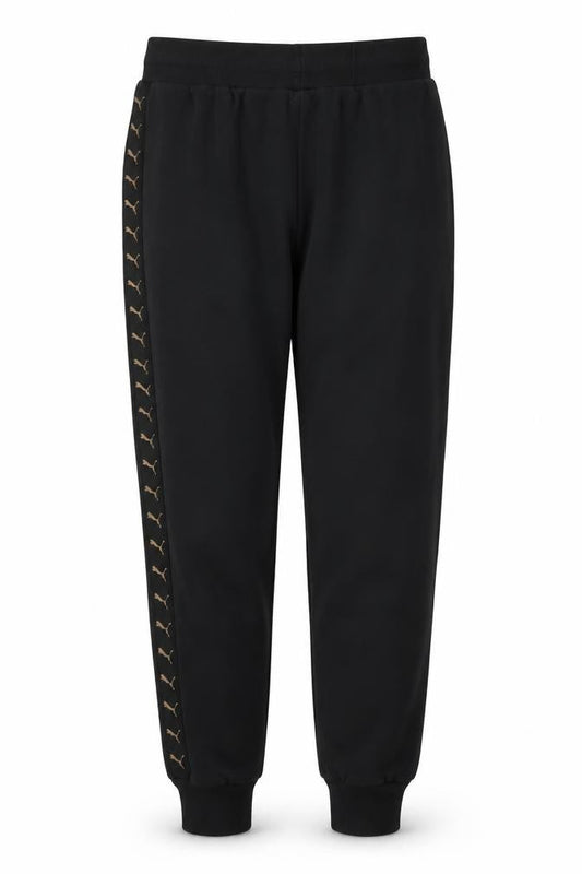 Puma Women's Black Jogger Trousers Size 12 - Gym Ready