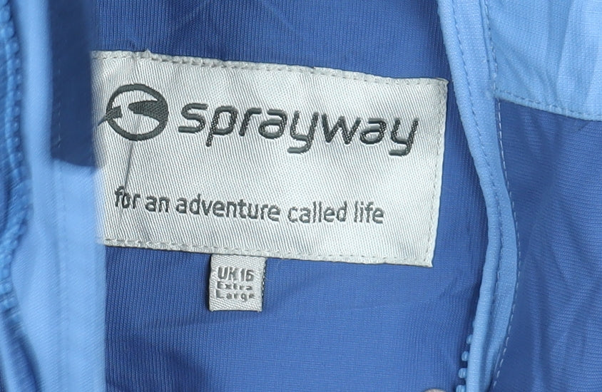 Sprayway Women's Blue XL 3-in-1 Hooded Jacket