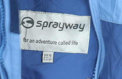 Sprayway Women's Blue XL 3-in-1 Hooded Jacket
