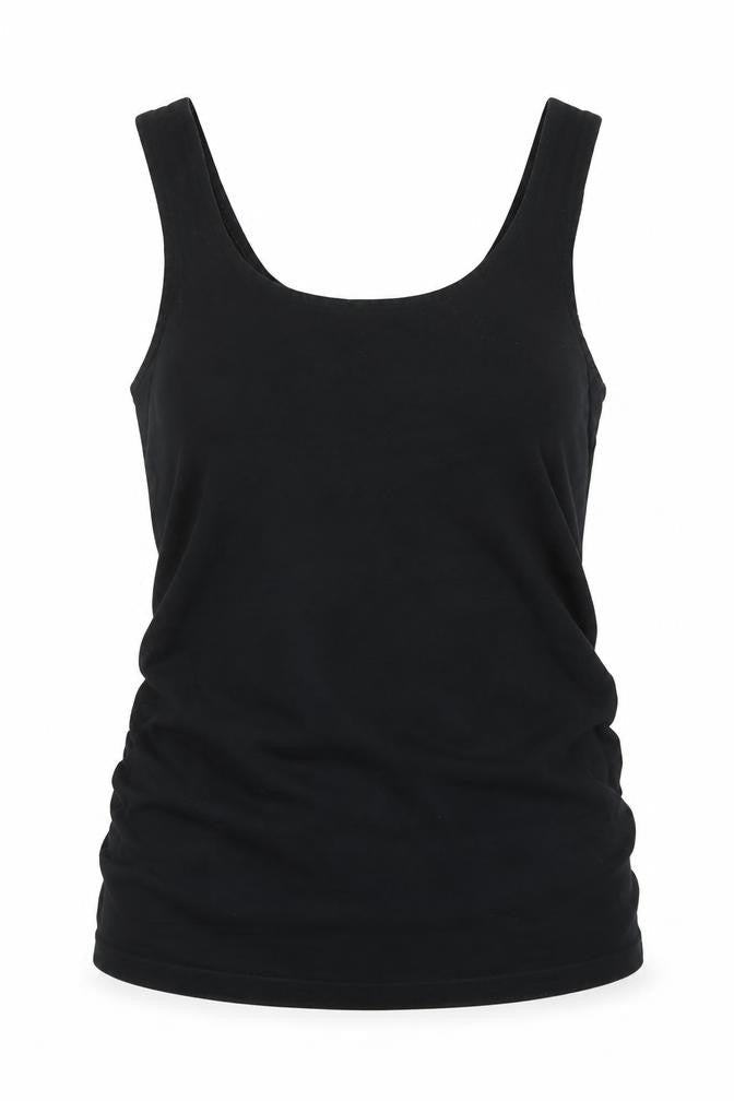 JoJo Maman Bébé Women's Black Tank Top