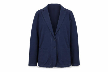 Sandwich Women's Blue Blazer - 2XL, Cotton Blend