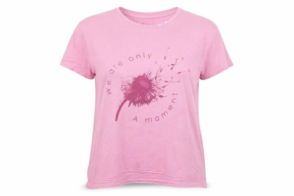 Pepe Jeans Women's Pink T-Shirt L Casual Summer Top
