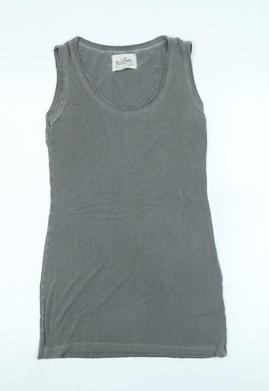 Post Card Women's Grey Basic Tank Top - Size 6, Summer Essential