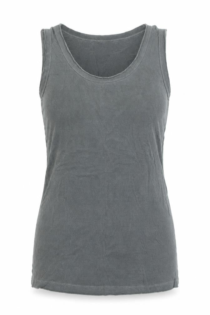 Post Card Women's Grey Basic Tank Top - Size 6, Summer Essential