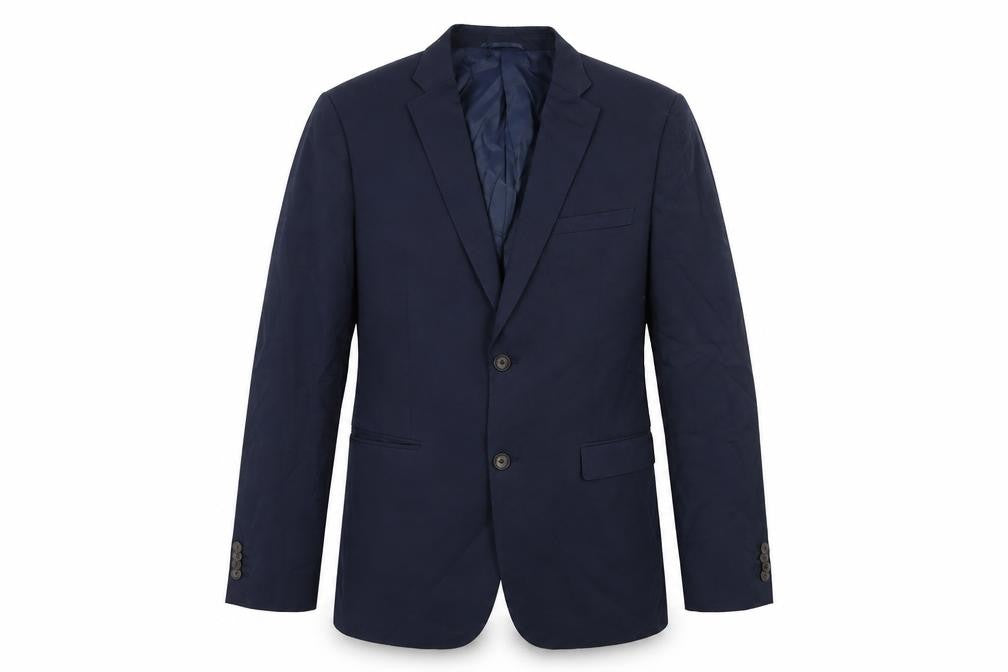 Esprit Unisex Blue Suit Jacket, Size 40 Regular Blazer
