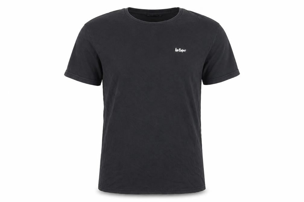 Lee Cooper Men's Black Cotton T-Shirt, Size M