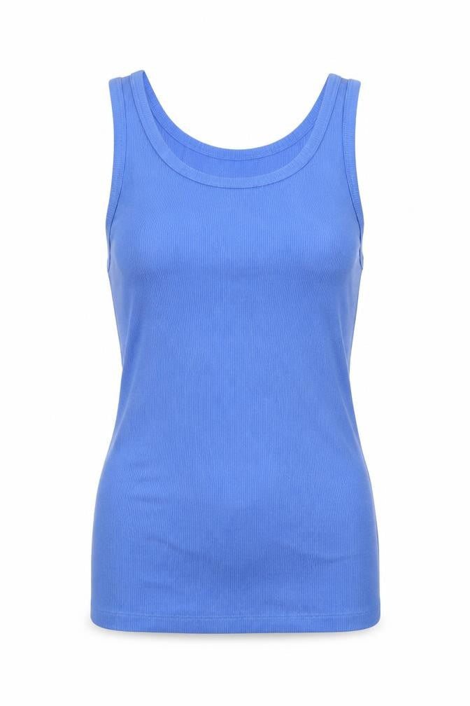 MSCH Copenhagen Women's Blue XS Basic Tank