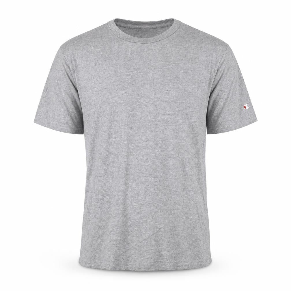 Champion Men's Grey Regular Fit T-Shirt - S