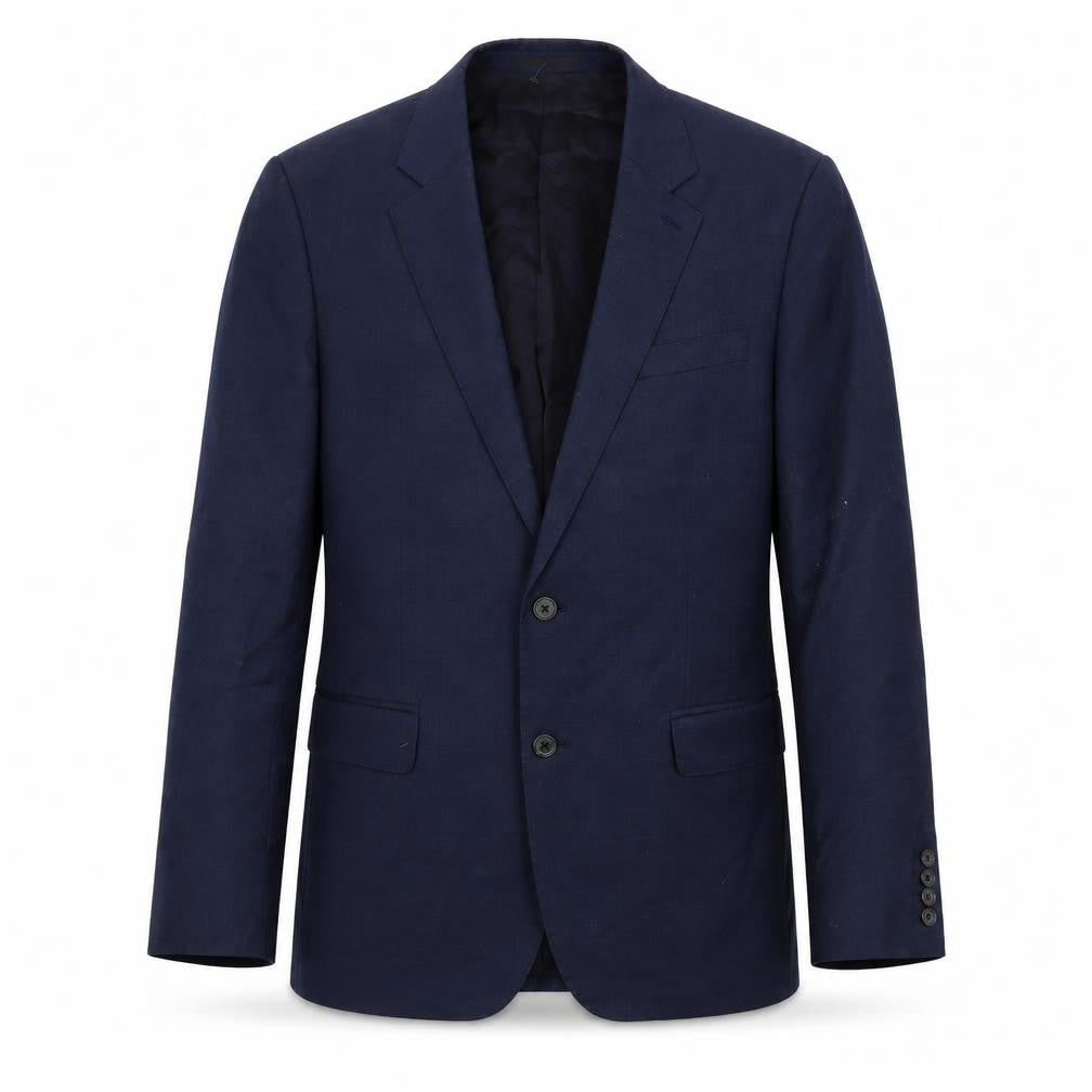Jaeger Men's Blue Blazer, Size 40, Double-Vented