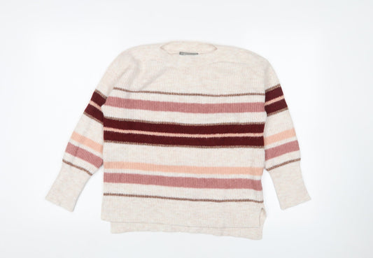 Oasis Women's Multicoloured Striped Pullover XS