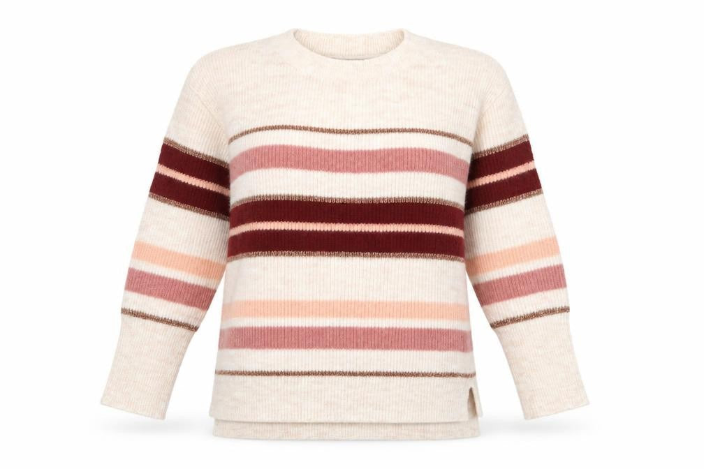 Oasis Women's Multicoloured Striped Pullover XS