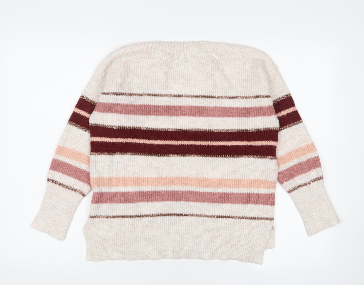 Oasis Women's Multicoloured Striped Pullover XS