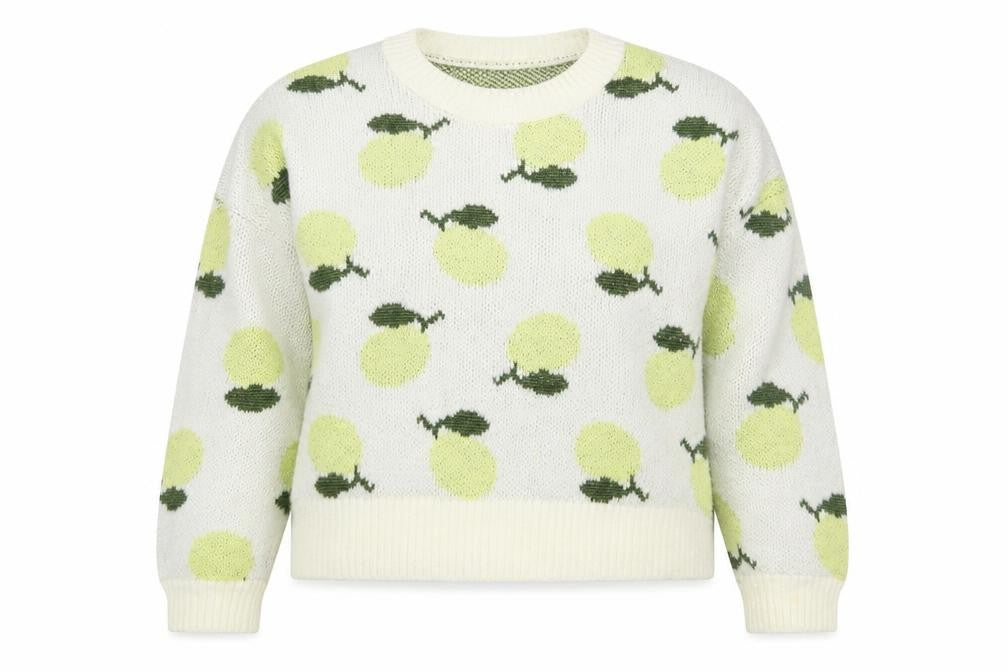 Noisy May Women's White Chunky Pullover Jumper M
