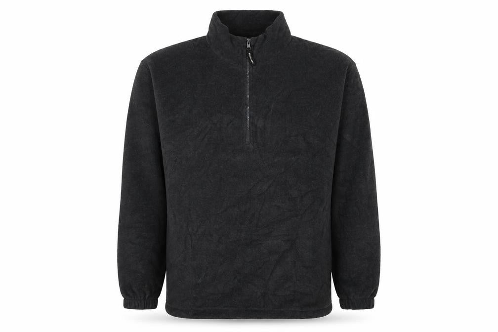 Result Men's Black XL 1/2 Zip Fleece Sweatshirt