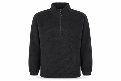 Result Men's Black XL 1/2 Zip Fleece Sweatshirt