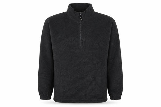 Result Men's Black XL 1/2 Zip Fleece Sweatshirt