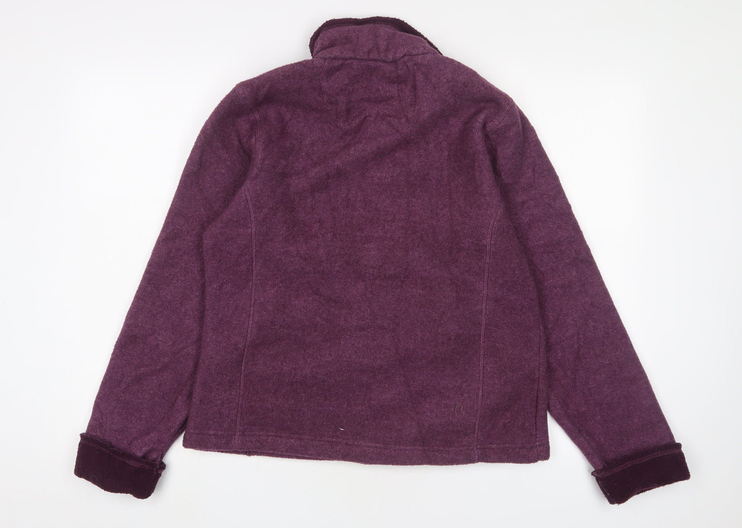 Regatta Women's Purple Zip Jacket Size 12 Casual
