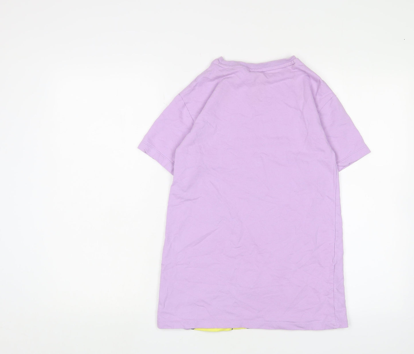 Next Girls Purple Minnie Mouse Graphic T-Shirt 8 Years