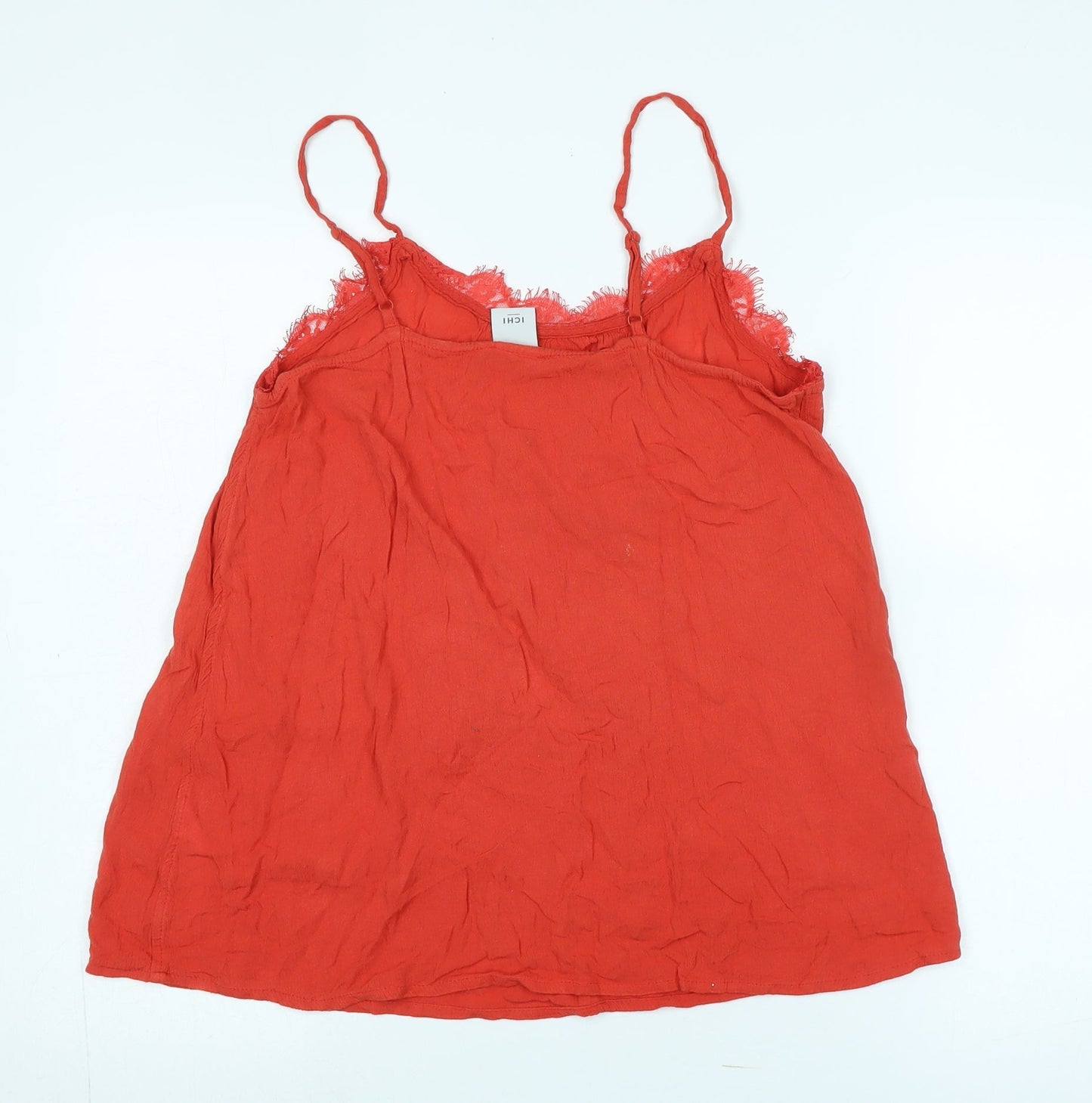 ICHI Women's Red Medium Camisole Tank Top