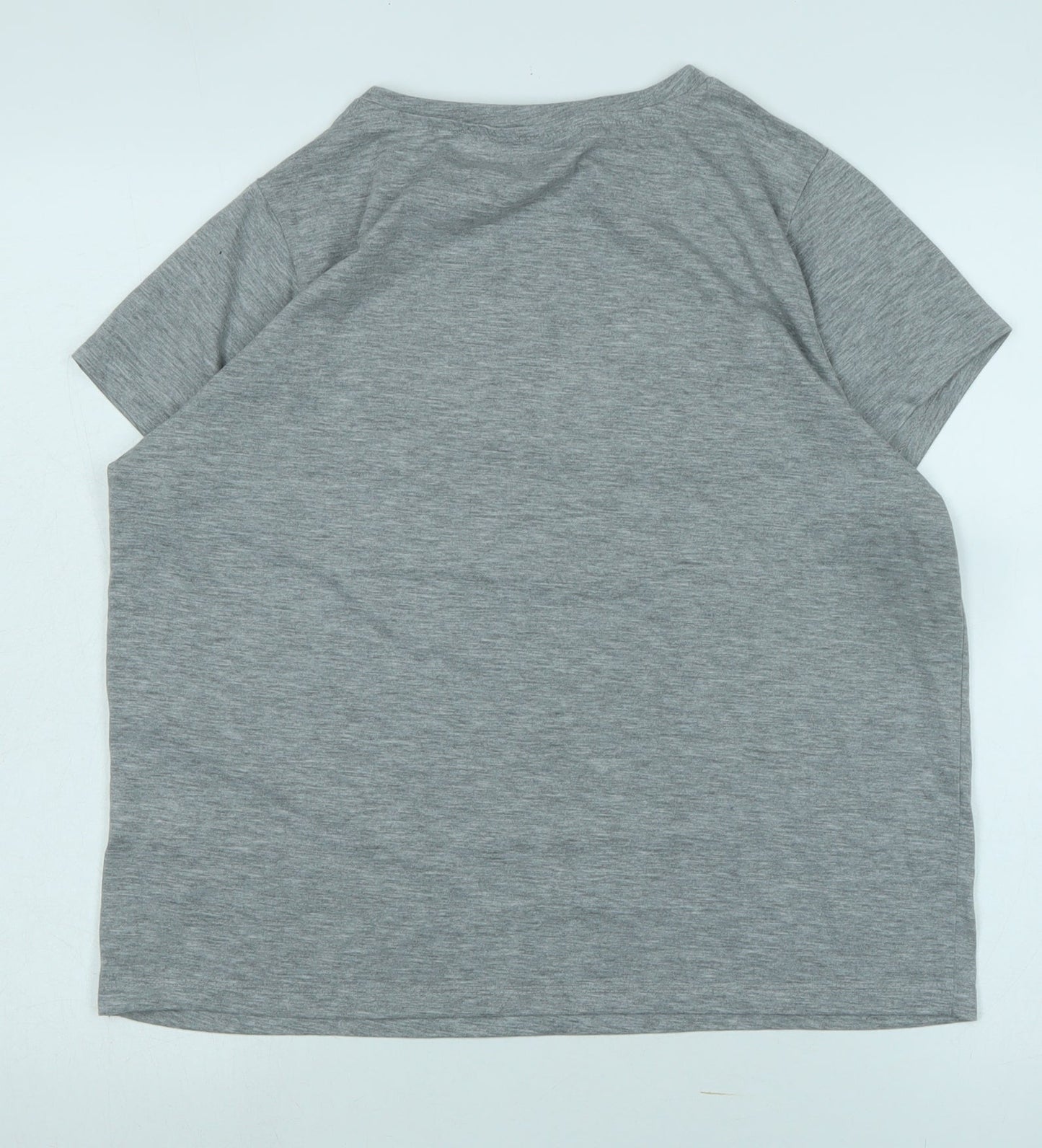 Harry Potter Unisex Grey T-Shirt L Hogwarts Sequin