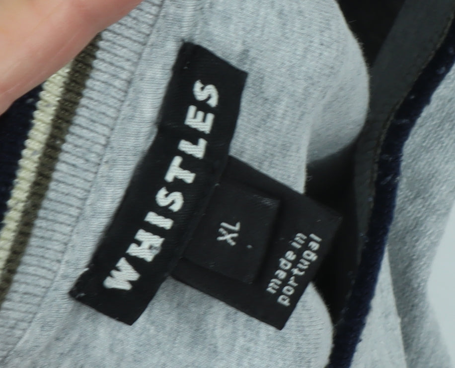 Whistles Men's Grey Pullover Sweatshirt XL Regular
