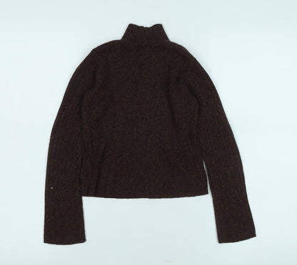 Back view of BDG Women's Brown Knit jumper XS