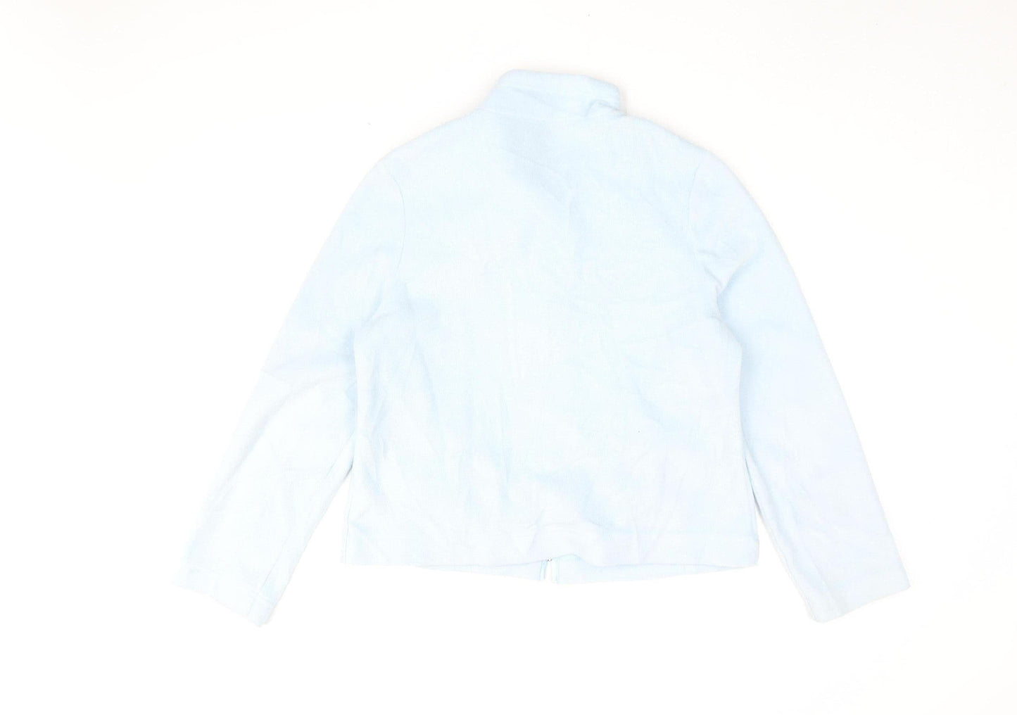 Kauko Women's Blue Full Zip Sweatshirt Size 12