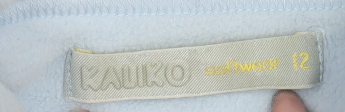 Kauko Women's Blue Full Zip Sweatshirt Size 12