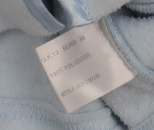 Kauko Women's Blue Full Zip Sweatshirt Size 12