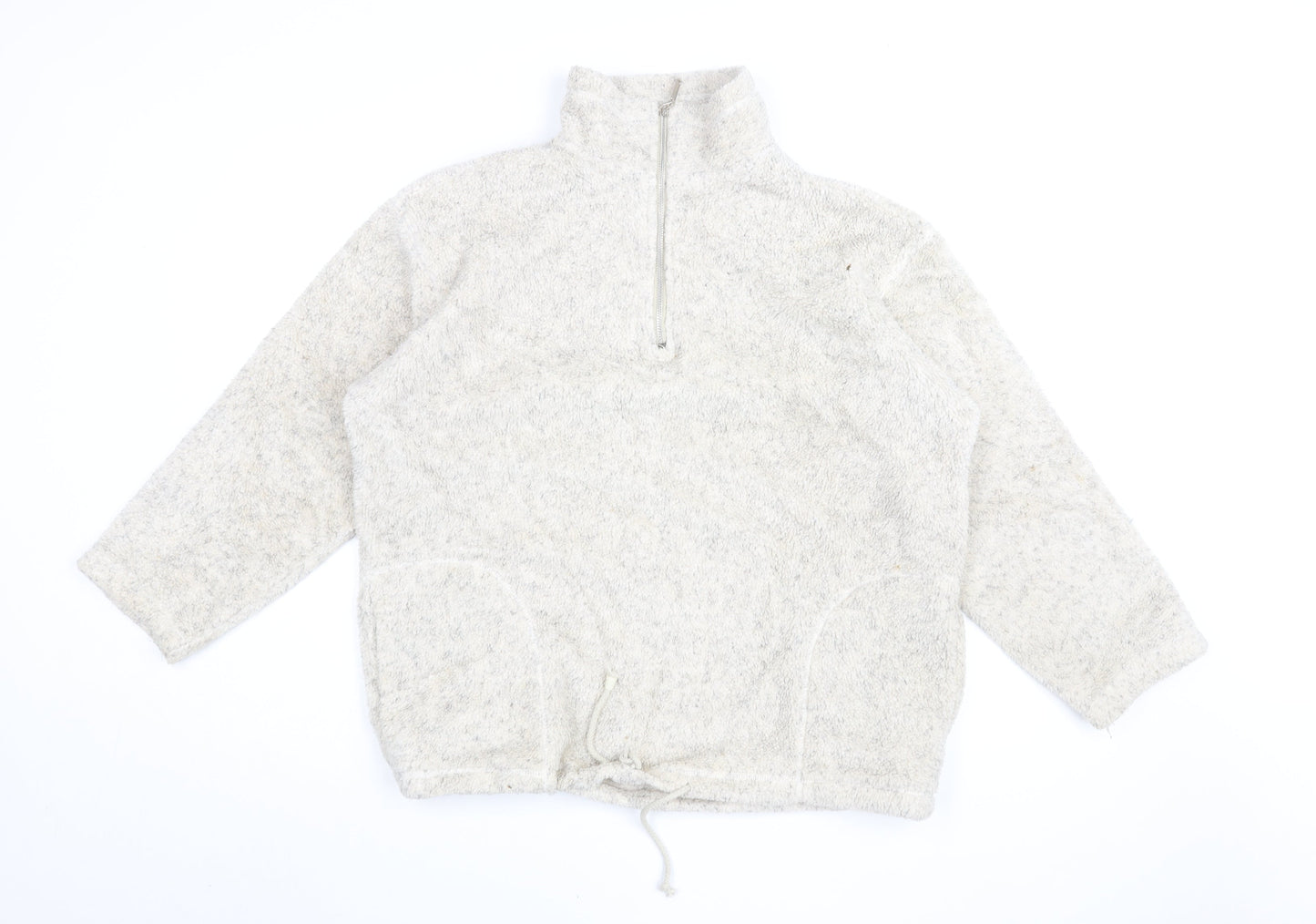 St. Bernard Women's Ivory Pullover Sweatshirt 14-16